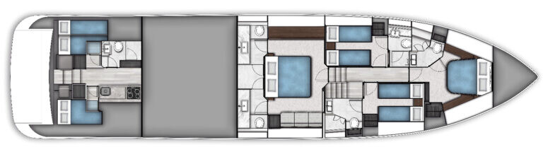 Deck inferior — layout 2